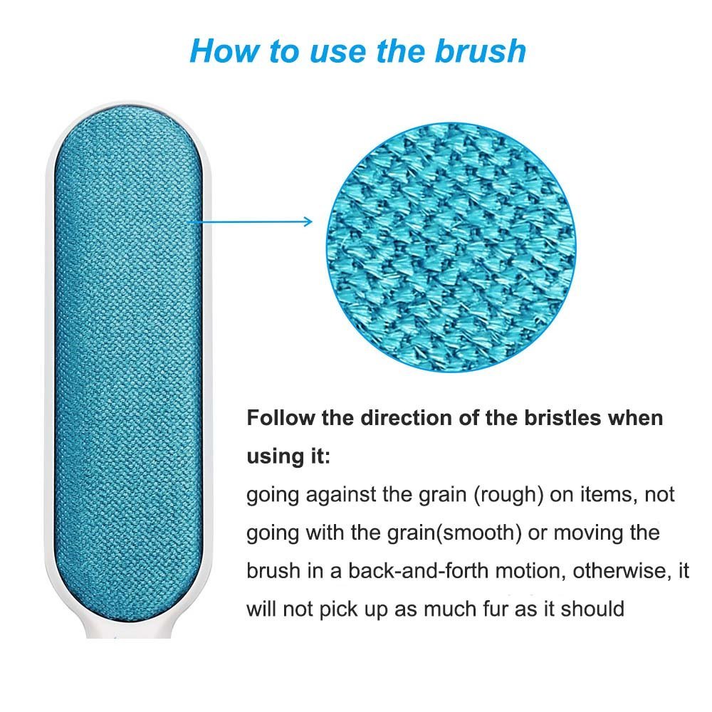 Electrostatic Pet Hair Remover Brush Fur Away Roller